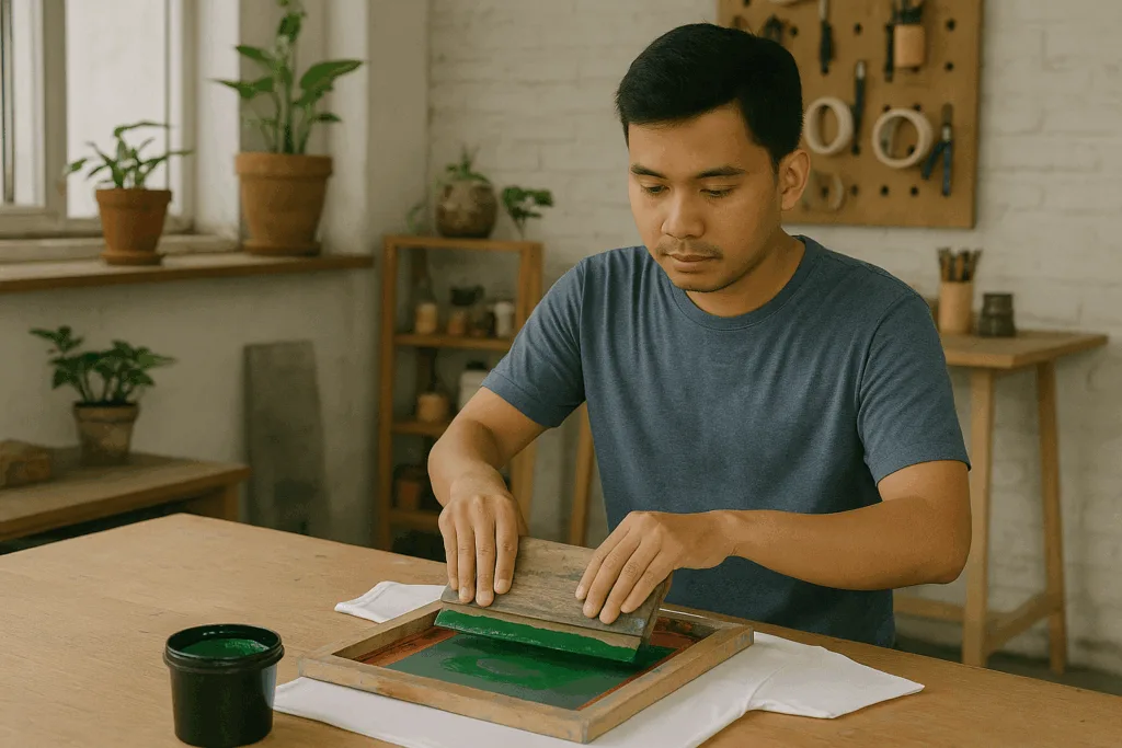 Teknik Cetak Saring untuk Pemula